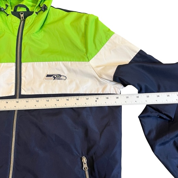 NFL | Seahawks | Windbreaker Hooded Jacket | Women’s | Size Medium - Picture 2 of 10